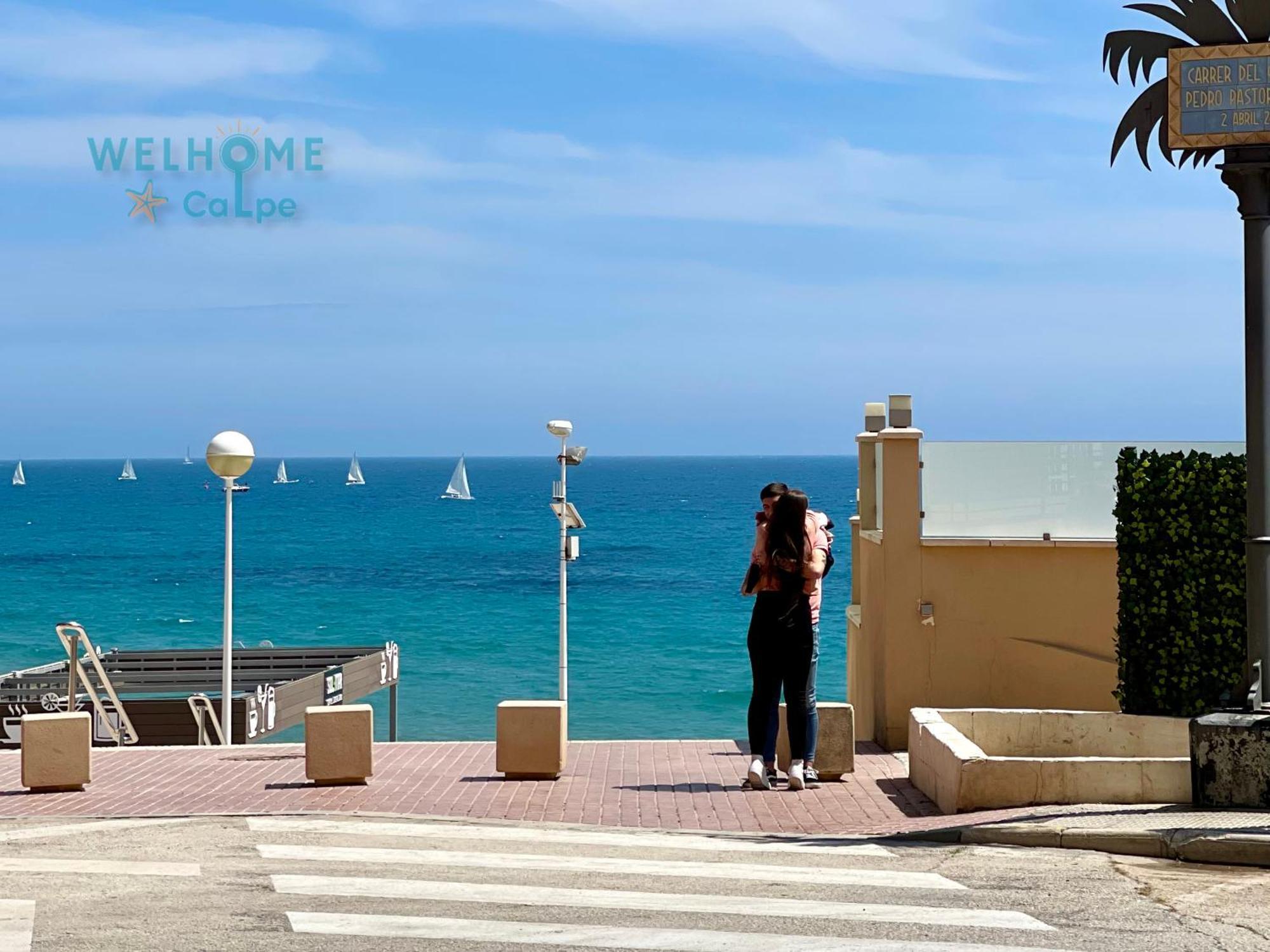 Villa Calalga Сasa Frente A La Playa Con Piscina Privada Calp Exterior foto