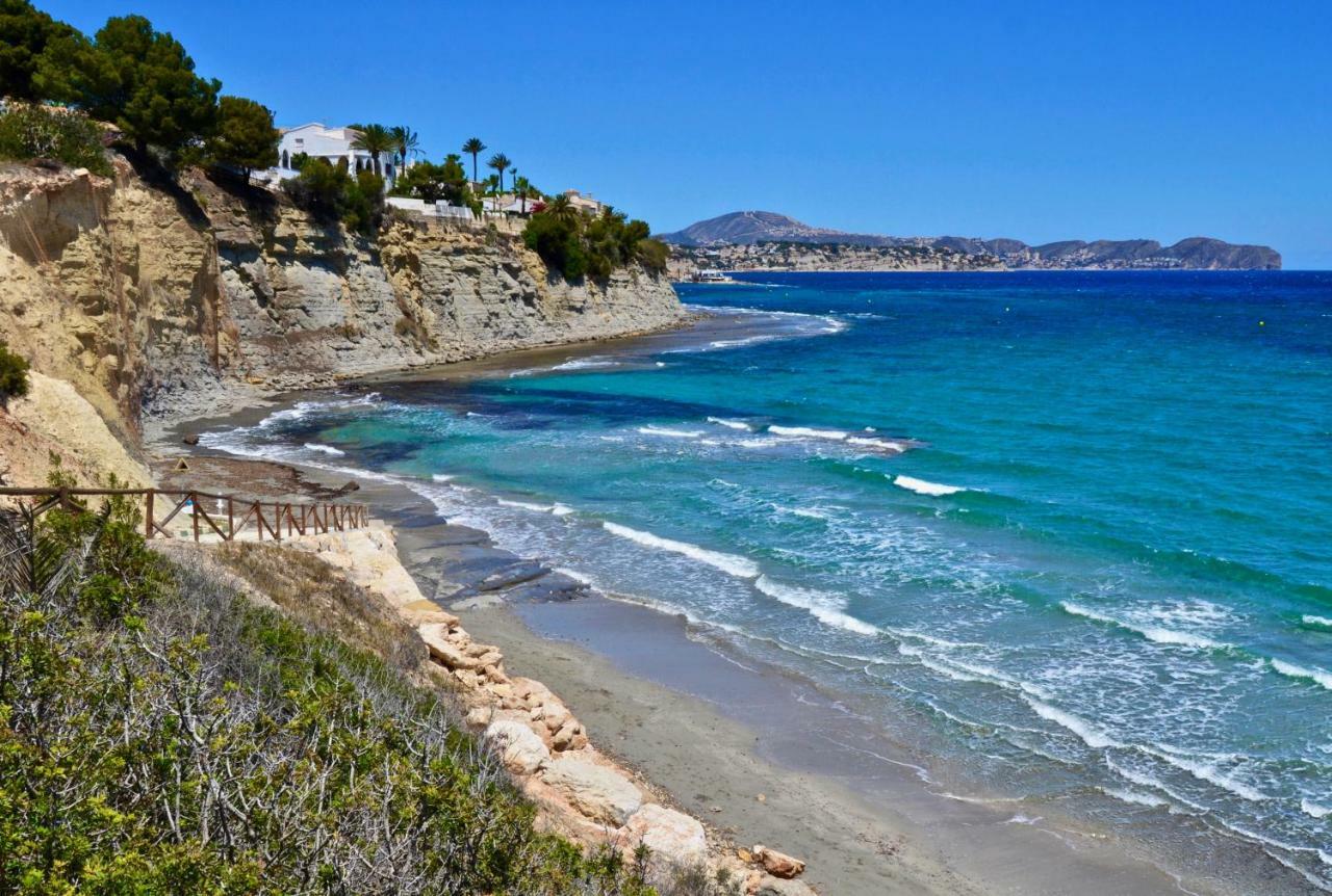 Villa Calalga Сasa Frente A La Playa Con Piscina Privada Calp Exterior foto