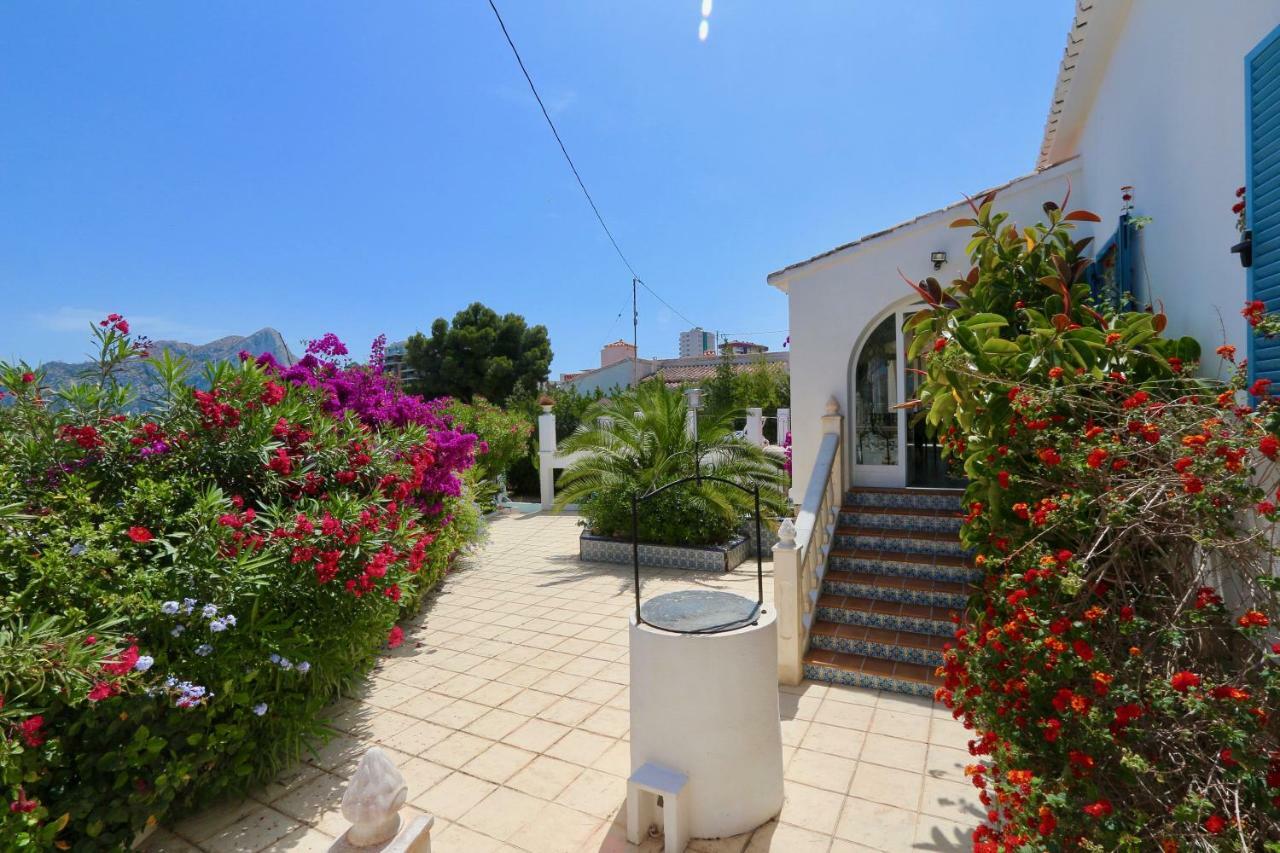 Villa Calalga Сasa Frente A La Playa Con Piscina Privada Calp Exterior foto